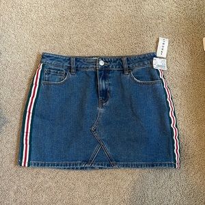 Pacsun womens jean skirt